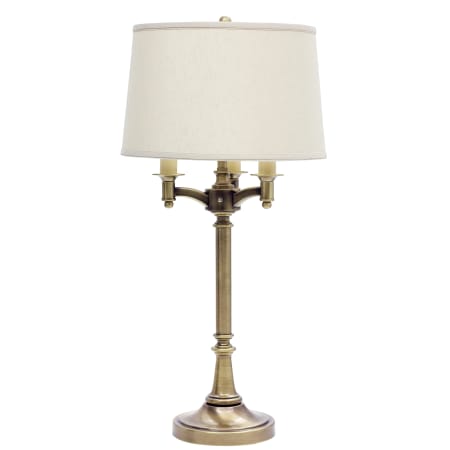 House of Troy Lancaster Six Way Table Lamp Antique Brass