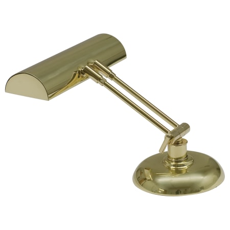 House of Troy Upright Piano 1 Light Halogen Piano / Desk Lamp Polished Brass