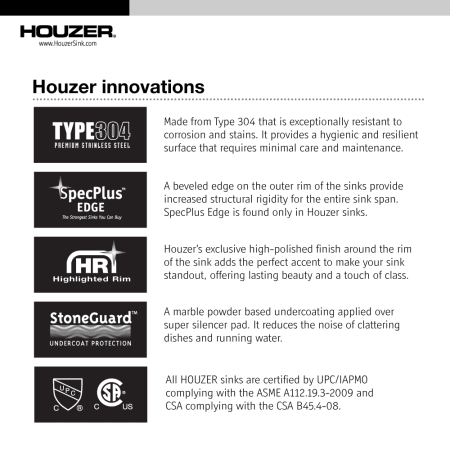 Houzer-BSD-3209-Houzer Innovation