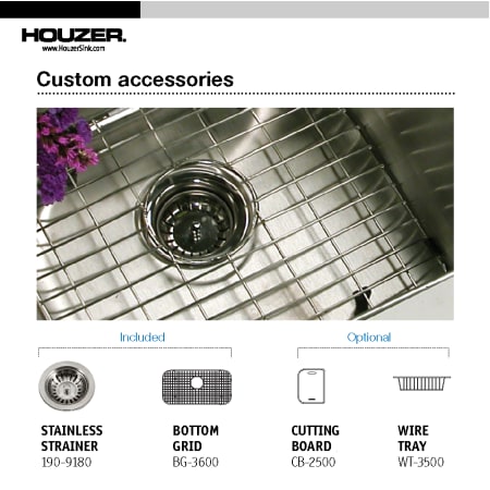 Houzer-BSG-3018-Accessories