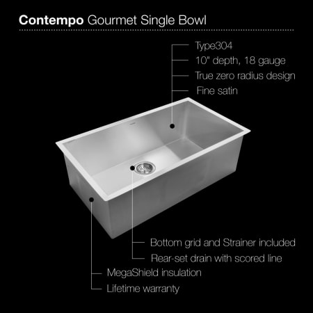 Houzer-CTG-3200-Sink Specifications