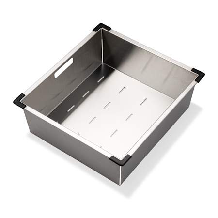 Houzer 13-11/16" x 15-1/16" Stainless Steel Colander Stainless Steel