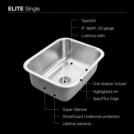 Houzer-ES-2408-Sink Specifications