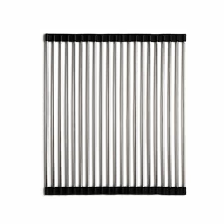 Houzer 16-3/8" x 14-1/2 Stainless Steel Rolling Mat Stainless Steel