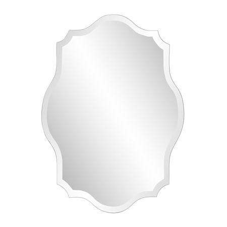 Howard Elliott 24" W x 32" H Specialty Frameless Accent Mirror N/A