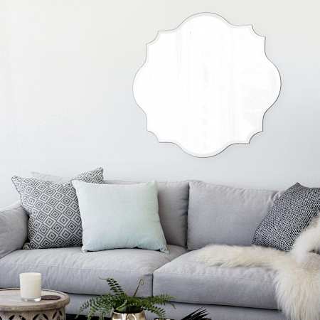 Howard Elliott 36" Diameter Specialty Frameless Bathroom Mirror N/A