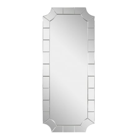 Howard Elliott 72" x 30" Rectangular Beveled Frameless Accent Mirror Champagne