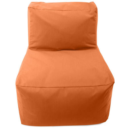 Howard Elliott Sensibility 35" Wide Metal Framed Acrylic Pouf Accent Chair Canyon