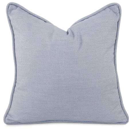 Howard Elliott Sanity 20" x 20" Polyester and Rolefin Covered Polyester Filled Accent Pillow Breeze