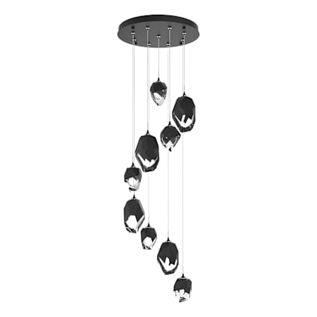 Hubbardton Forge Chrysalis 9 Light 21" Wide Multi Light Pendant Black / Black