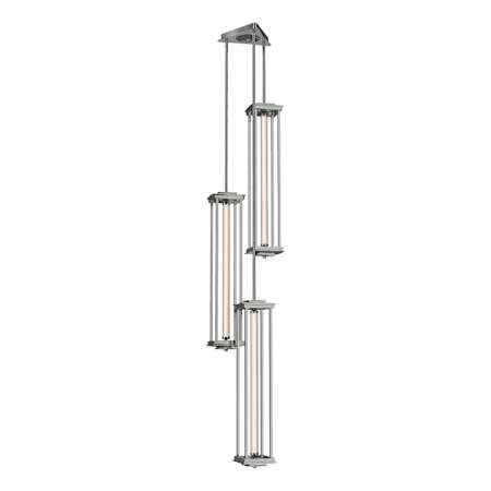 Hubbardton Forge Athena 20" Wide LED Multi Light Pendant Sterling