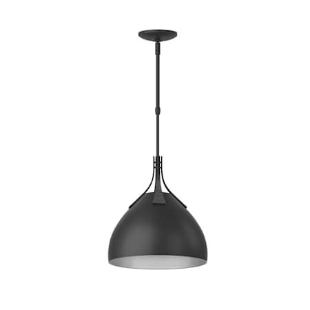 Hubbardton Forge Summit 13" Wide Pendant Black / Black