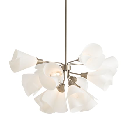 Hubbardton Forge Mobius 12 Light 39" Wide Pendant Soft Gold / Frosted