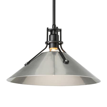 Hubbardton Forge Henry 15" Wide Pendant Black