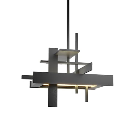 Hubbardton Forge Planar 13" Wide Pendant Black