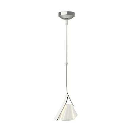 Hubbardton Forge Mobius 9" Wide Mini Pendant Sterling