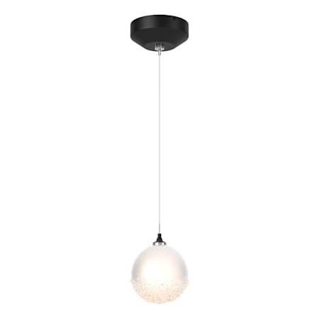 Hubbardton Forge Fritz 6" Wide Mini Pendant Black