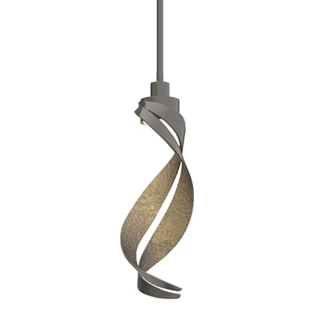 Hubbardton Forge Folio 6" Wide Mini Pendant Oil Rubbed Bronze