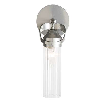Hubbardton Forge Bow 13" Tall Bathroom Sconce Sterling