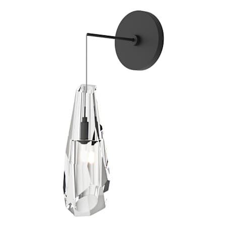 Hubbardton Forge Luma 12" Tall LED Wall Sconce Black