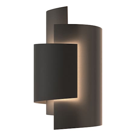 Hubbardton Forge Zen 14" Tall LED Wall Sconce Black