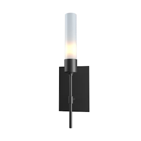 Hubbardton Forge Vela 16" Tall LED Wall Sconce Black