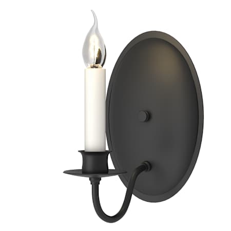 Hubbardton Forge Simple Lines 10" Tall Wall Sconce Black