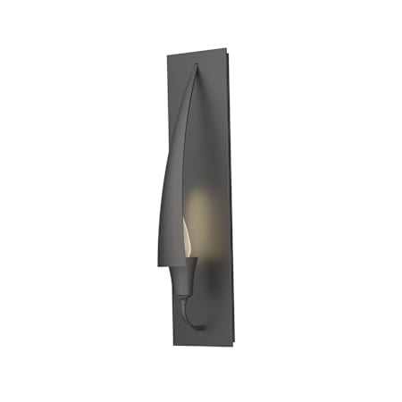 Hubbardton Forge Cirque 18" Tall Wall Sconce Black
