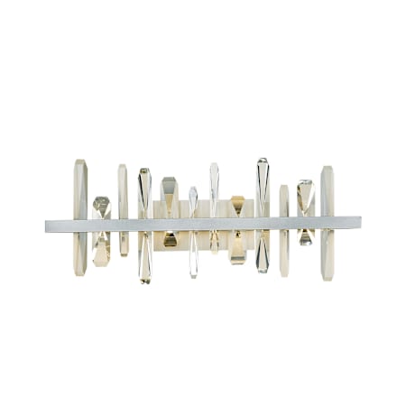 Hubbardton Forge Solitude 26" Wide LED Bath Bar Vintage Platinum