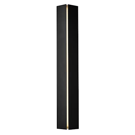 Hubbardton Forge Gallery 25" Tall LED Wall Sconce Black