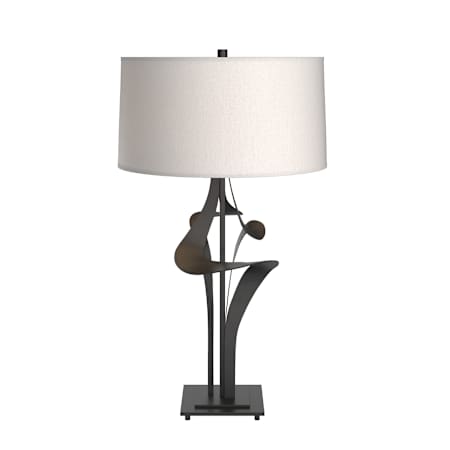 Hubbardton Forge Antasia 28" Tall Buffet Table Lamp Black / Flax