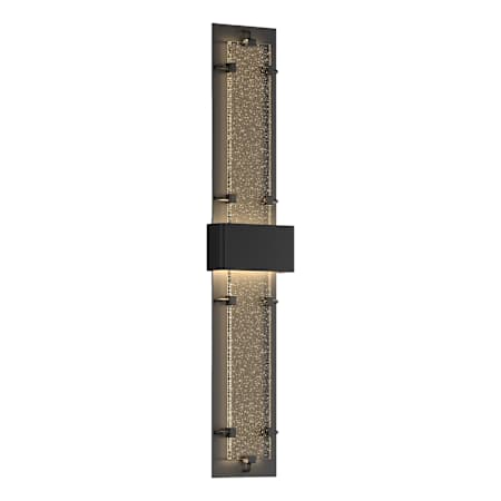 Hubbardton Forge Ursa 51" Tall LED Outdoor Wall Sconce Coastal Black