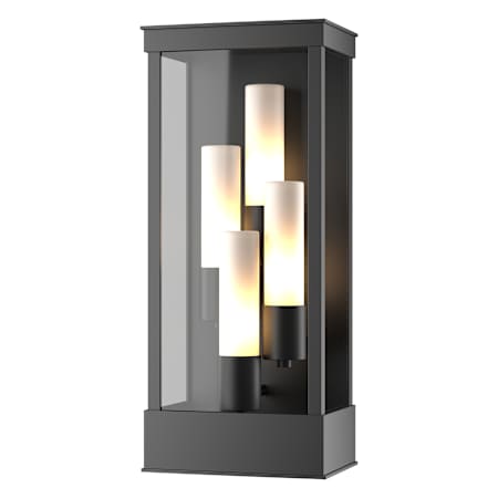 Hubbardton Forge Portico 4 Light 23" Tall Outdoor Wall Sconce Coastal Black