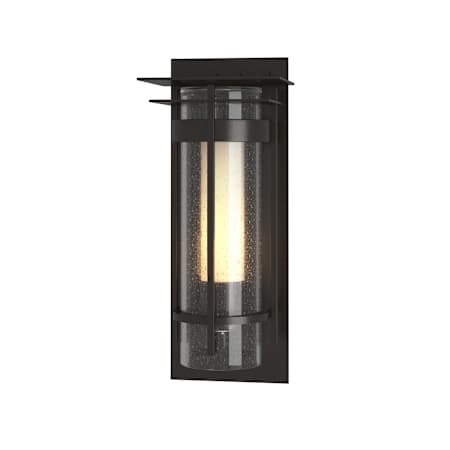 Hubbardton Forge Torch 13" Tall Outdoor Wall Sconce Coastal Oil Rubbed Bronze