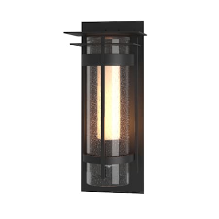 Hubbardton Forge Torch 20" Tall Outdoor Wall Sconce Coastal Black