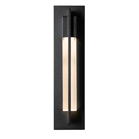 Hubbardton Forge Axis 19" Tall LED Outdoor Wall Sconce Coastal Black