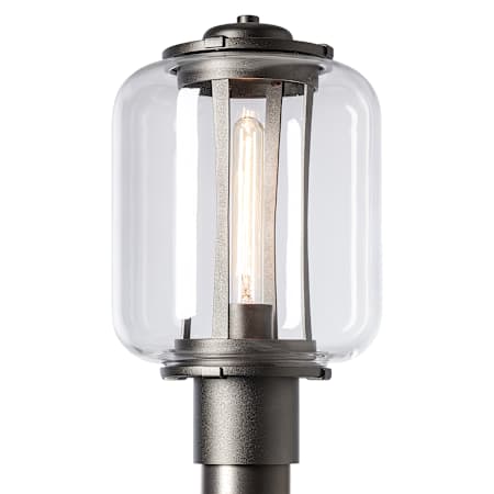 Hubbardton Forge Fairwinds 15" Tall Post Light Coastal Oil Rubbed Bronze