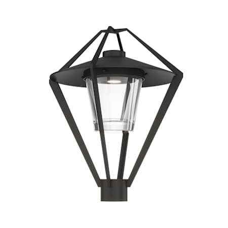 Hubbardton Forge Stellar 22" Tall Post Light Coastal Black