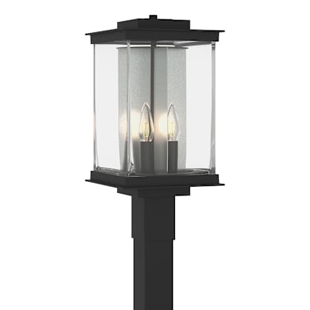Hubbardton Forge Kingston 4 Light 20" Tall Post Light Coastal Black