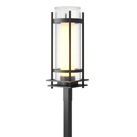 Hubbardton Forge Torch 22" Tall Post Light Coastal Black