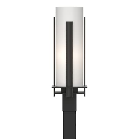 Hubbardton Forge Vertical Bar 23" Tall Post Light Coastal Black