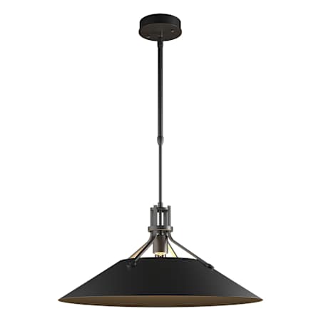 Hubbardton Forge Henry 24" Wide Outdoor Pendant Coastal Black
