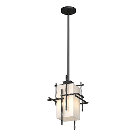 Hubbardton Forge Tura 11" Wide Outdoor Pendant Coastal Black