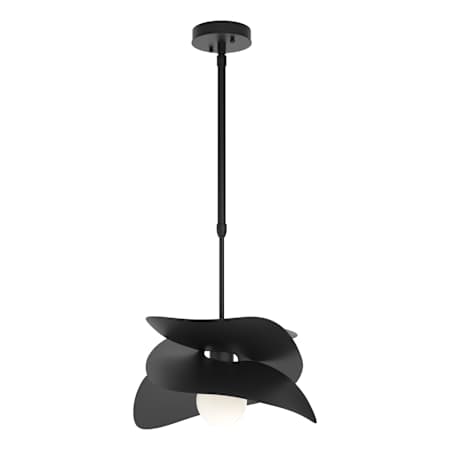 Hubbardton Forge Hibiscus 19" Wide Outdoor Pendant Coastal Black