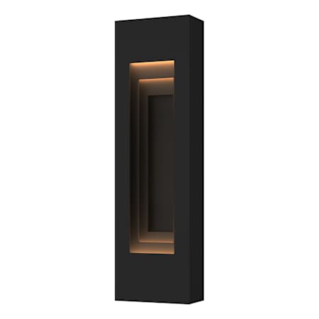 Hubbardton Forge Art Alchemy 2 Light 28" Tall Outdoor Wall Sconce Coastal Black / Coastal Black