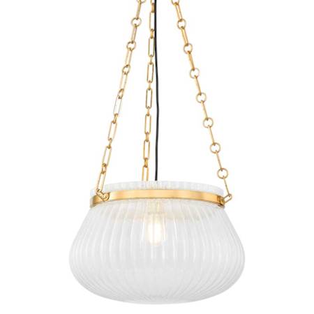 Hudson Valley Lighting Granby 17" Wide Pendant Aged Brass