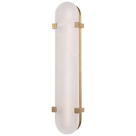 Hudson Valley Lighting Skylar Single Light 25" Tall 3000K LED Wall Sconce Aged Brass