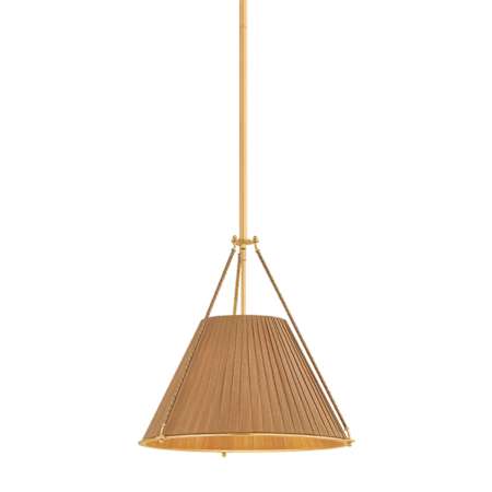 Hudson Valley Lighting Sunside 3 Light 18" Wide Pendant Aged Brass