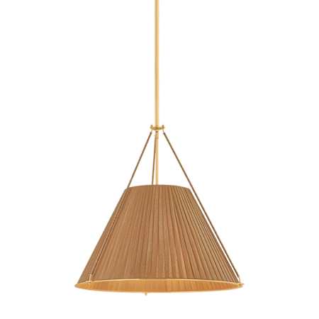 Hudson Valley Lighting Sunside 4 Light 26" Wide Pendant Aged Brass
