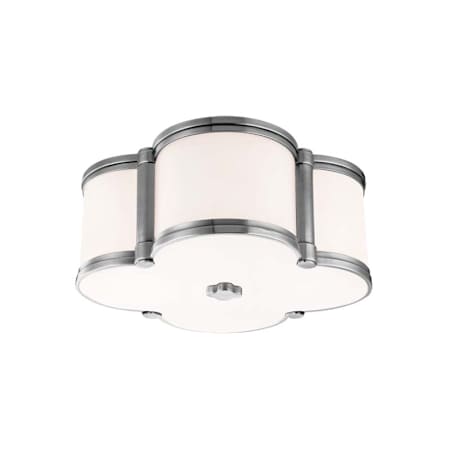 Hudson Valley Lighting Chandler 2 Light 13" Wide Flush Mount Ceiling Fixture Polished Nickel